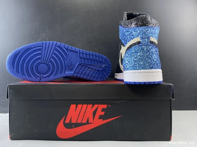 AIR 1 CK5566-400 X DESIGN JORDAN GLITTER FRAGMENT 0619